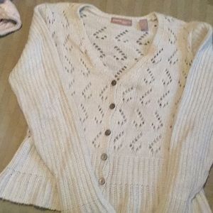 Petite Light blue Knit Sweater